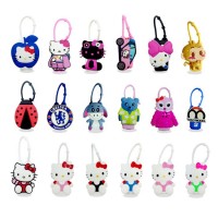 Customized Silica Gel Sanitizer Holder Cover OEM Children Cartoon Waterless 30ml Hand Sanitizer Gel Bottle Silicone Holder